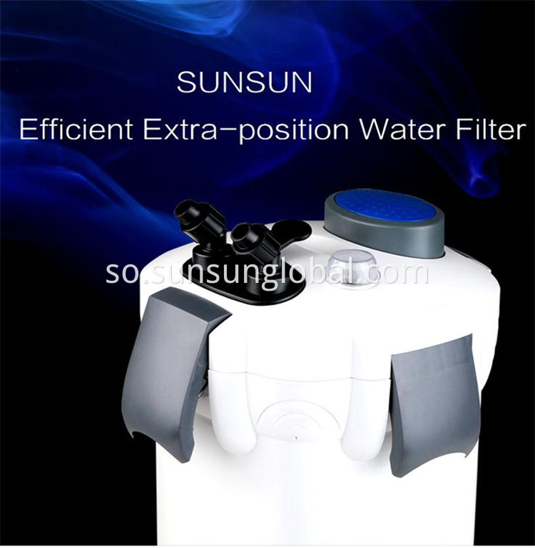 Tayo Wanaagsan oo Si Wanaagsan u Canister Aquarium Filter